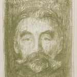 Stéphane Mallarmé (1897) Edvard Munch