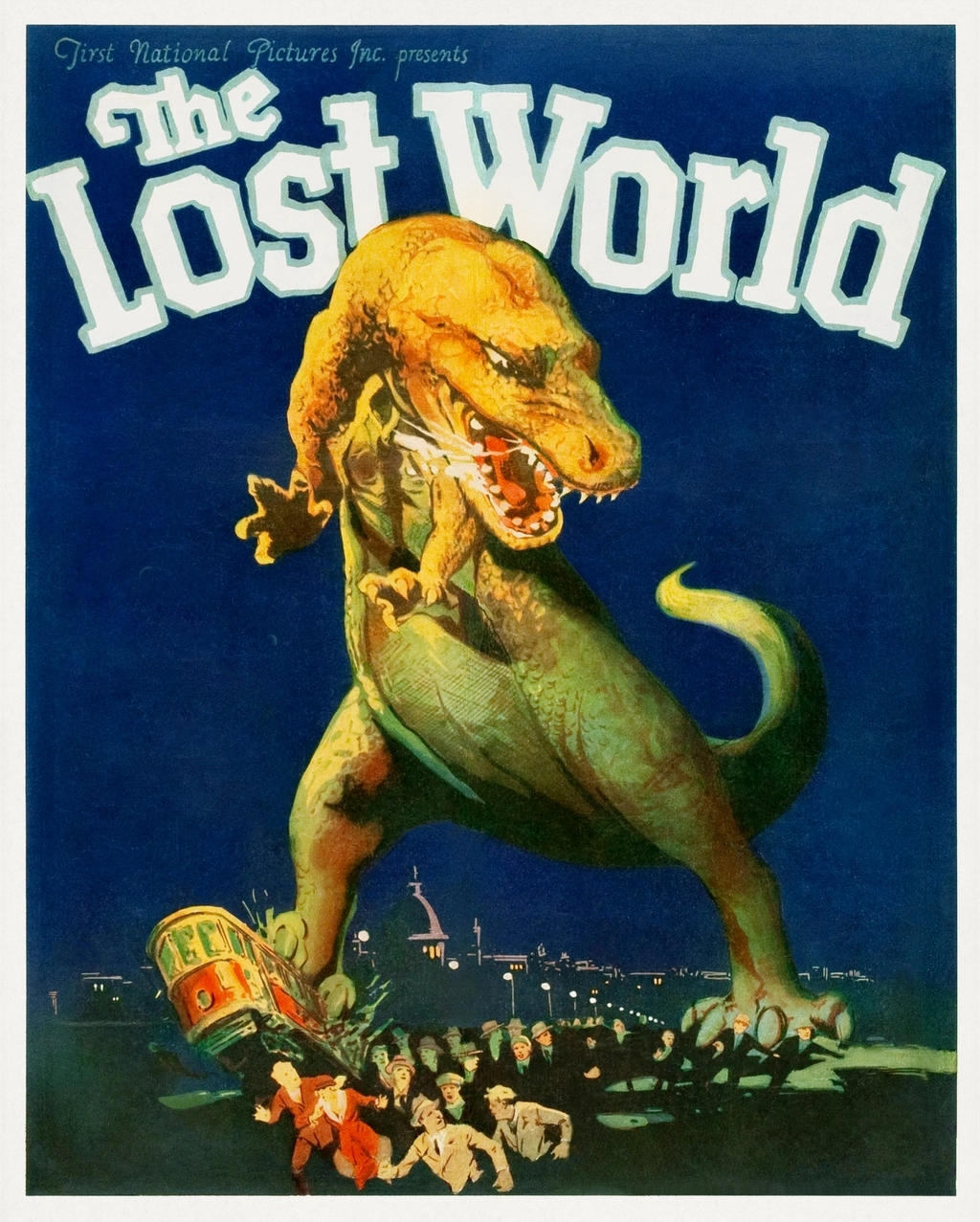 Lost World (1925) chromolithograph art